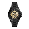 Fossil Bronson Automatic Black Stainless Steel Watch