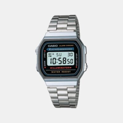 Casio Vintage A168 Unisex Silver